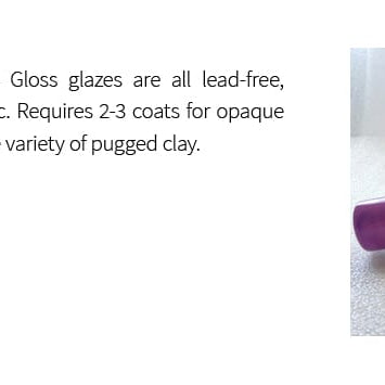 700 Series Opaque Gloss Glazes