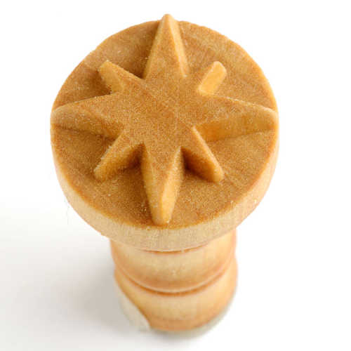 8 Point Star 726AA - Beeswax Rubber Stamps