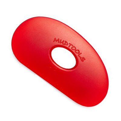 Mudtools Polymer Rib Red Size 0– Rovin Ceramics