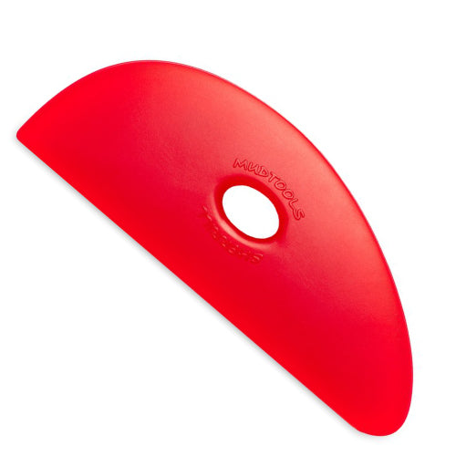 Mudtools Polymer Rib Red Size 3– Rovin Ceramics